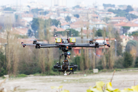 美无人机 hexacopter 飞