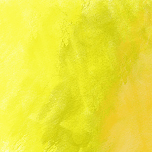 黄色背景抽象水彩画。圆 斑点 污渍和飞溅