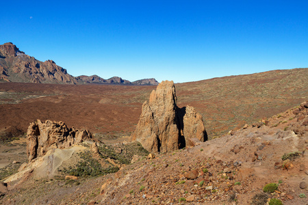 火山口火山旁边