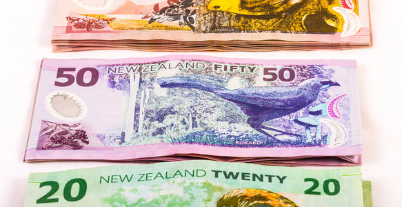 注意到在新西兰货币