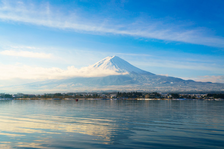 富士山和河口湖日本