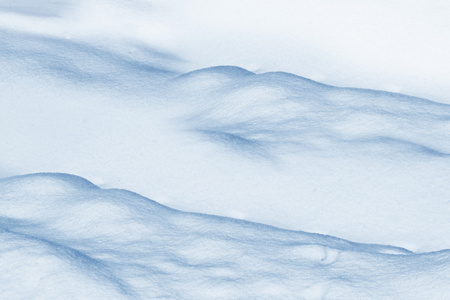 雪的背景。冬季景观。纹理的雪