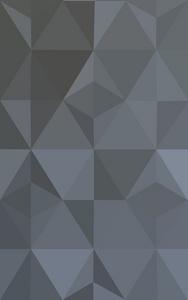 灰色的多边形设计模式，三角形和梯度的折纸样式组成的