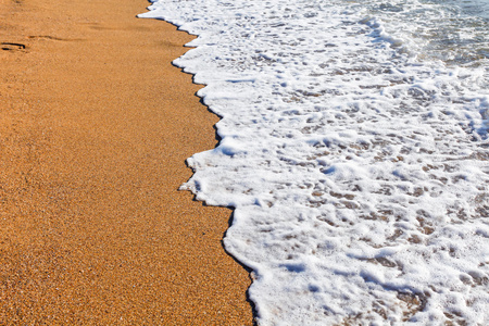 关于沙滩海中的软波浪