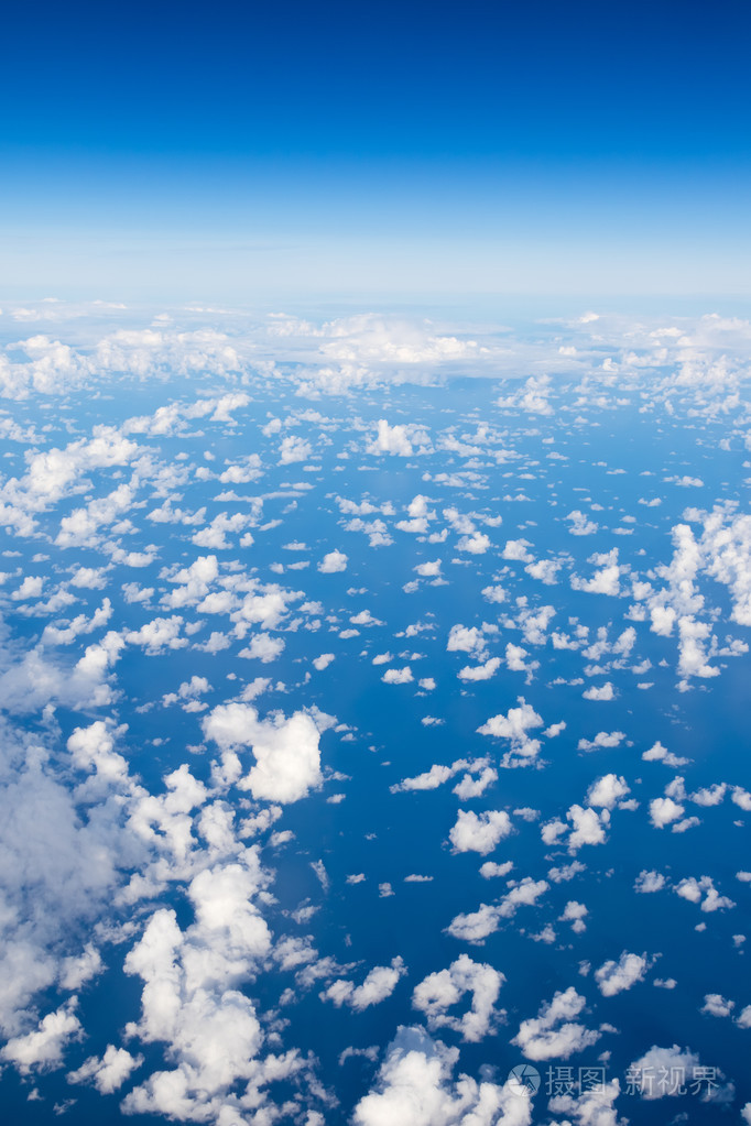 全景天空与云彩