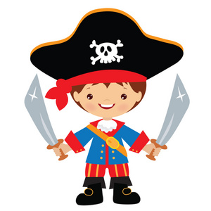 可爱的海盗图片