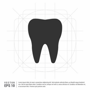 牙，牙医图标