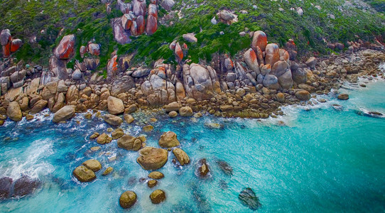威尔逊的海岬，澳大利亚的鸟瞰图