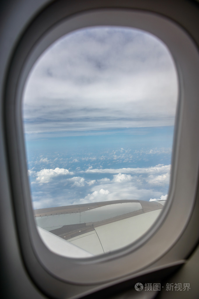 飞机窗口视图