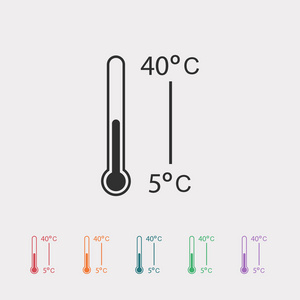 温度计图标说明
