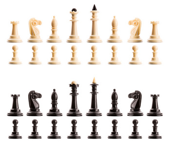 国际象棋棋子在范围内图片