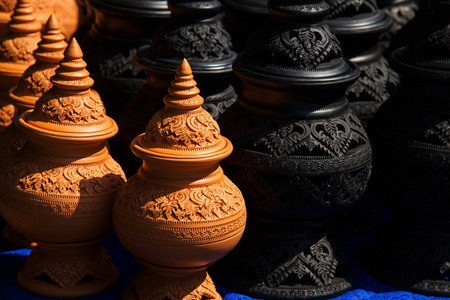 泰国传统土陶图片