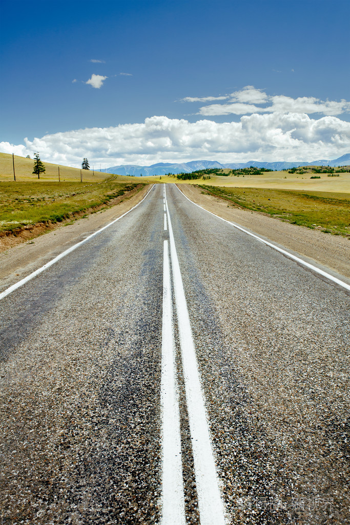 直道转到地平线