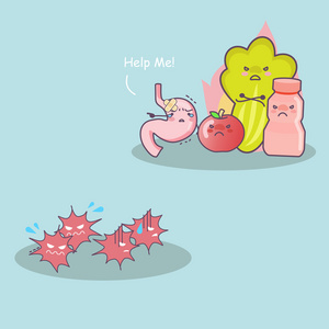 多益菌胃,苹果,对细菌的益力多照片