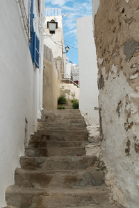 狭窄的楼梯街