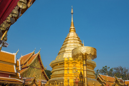 wat phrathat 双龙寺在泰国清迈