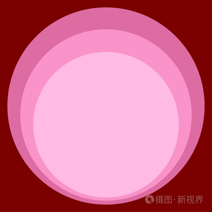 粉红色的红色圆圈复古背景艺术