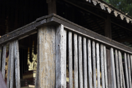 古泰国小屋阳台