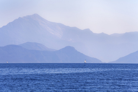 海和山在土耳其