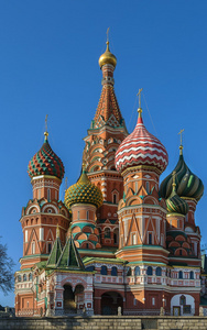 圣瓦西里大教堂，莫斯科俄罗斯