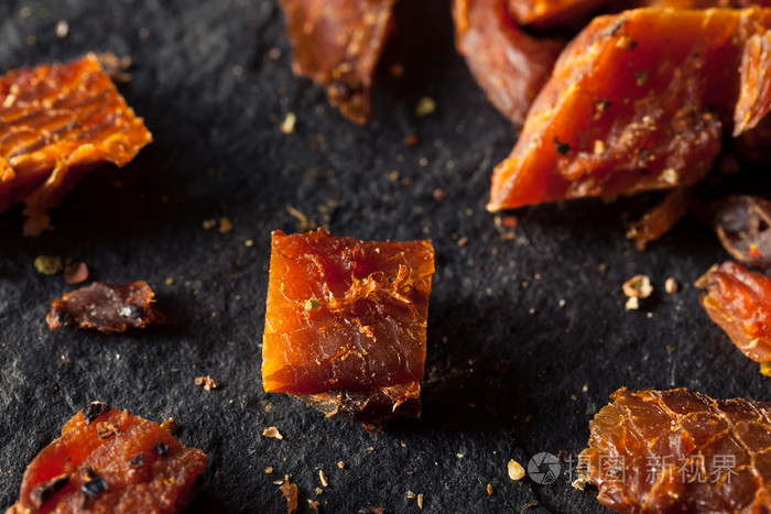 干熏制鲑鱼干照片-正版商用图片1nazfc-摄图新视界