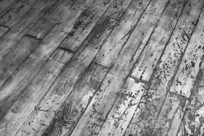 破旧不堪的彩绘的地板.木板纹理背景