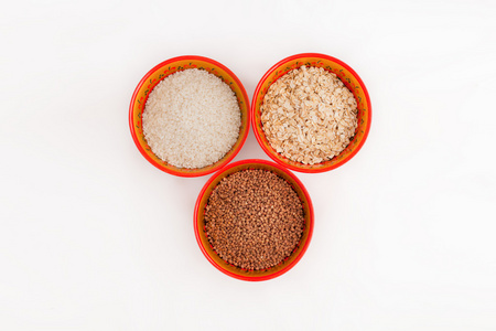 谷物荞麦米糊照片