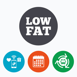 低脂肪标志图标