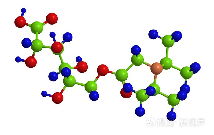 穿甲酸分子结构(维生素b15)