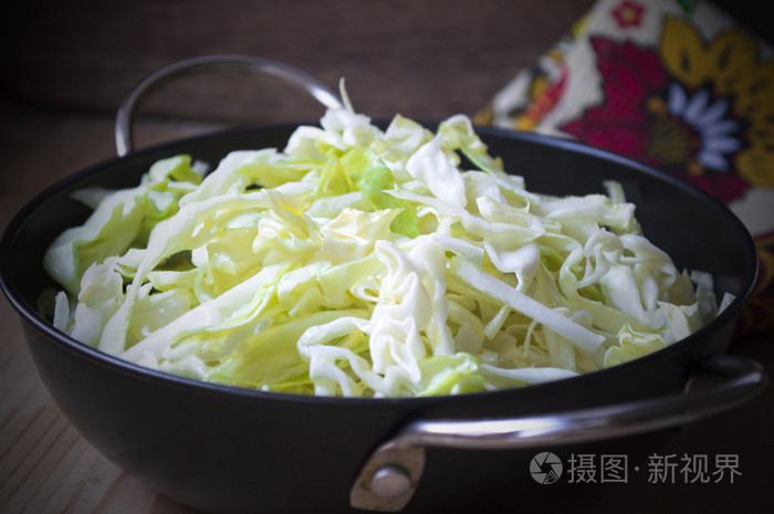 白菜卷心菜沙拉