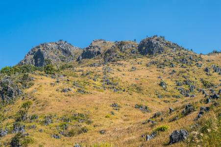 泰国清迈 Doi 銮蒋道山景观