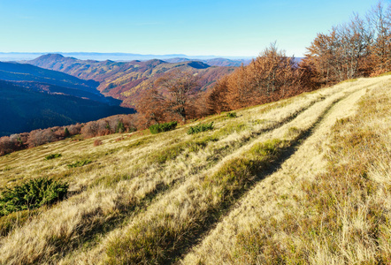 秋季山区农村公路