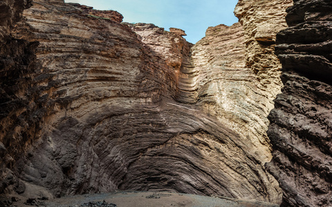 La Garganta del 在拉科夫达 de las Conchas，阿根廷