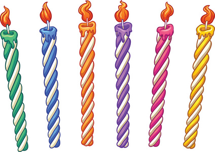 卡通生日蜡烛照片