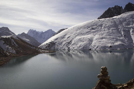 公园 营地 珠穆朗玛峰 攀登 天空 文化 高的 风景 昆布