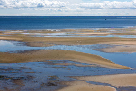 自然 海岸线 天空 鳕鱼 海湾 斗篷 大西洋 美国 海岸