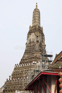 泰国寺庙教堂屋顶