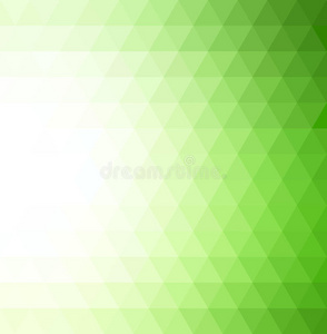 抽象绿色几何技术背景
