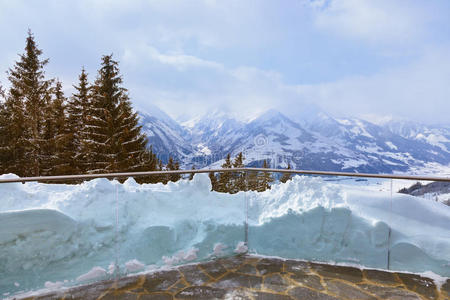 奥地利泽尔山滑雪场