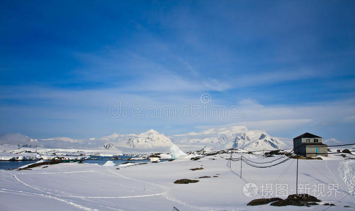 美丽的雪山