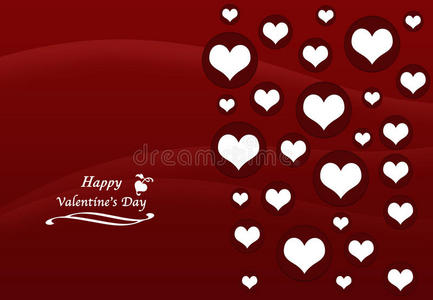 浪漫的 礼物 假日 框架 红心 招呼 浪漫 情感 卡片 美丽的