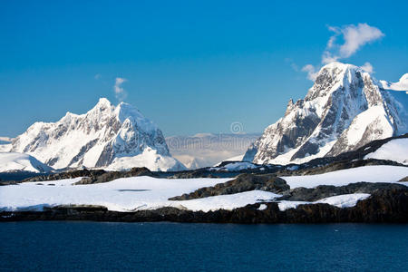 美丽的雪山