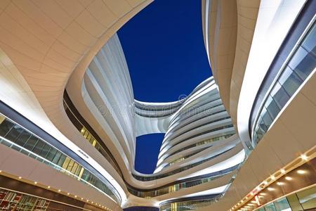 流线型建筑图片