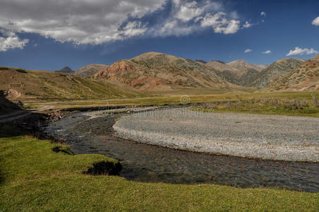 草地 全景 亚洲 跋涉 古希腊语 风景 范围 阿拉 徒步旅行