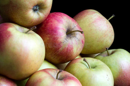 秋天 苹果 堆栈 收获 低的 饮食 自然 钥匙 水果 市场