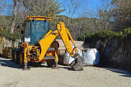 土方挖掘机JCB建筑厂机械