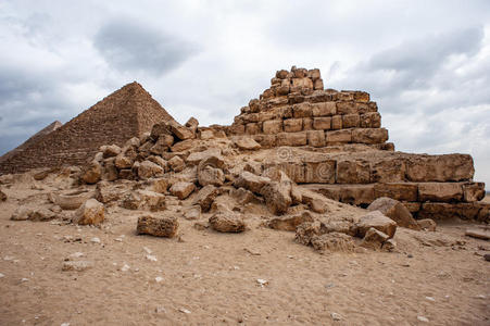 伟大的金字塔。 埃及