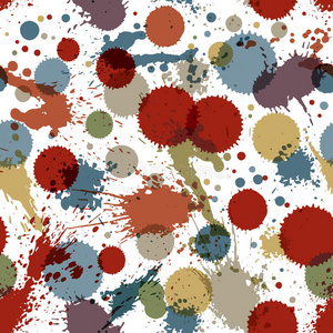 彩色水彩涂鸦飞溅叠加元素,不准确照片