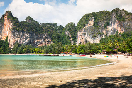 泰国krabi railay海滩