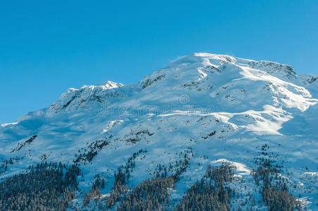 圣莫里茨阿尔卑斯山风景
